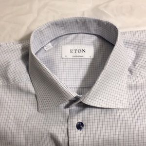 Eton Contemporary Button Down. Excellent Condition
